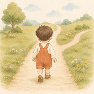 道へのこだわりのイラスト